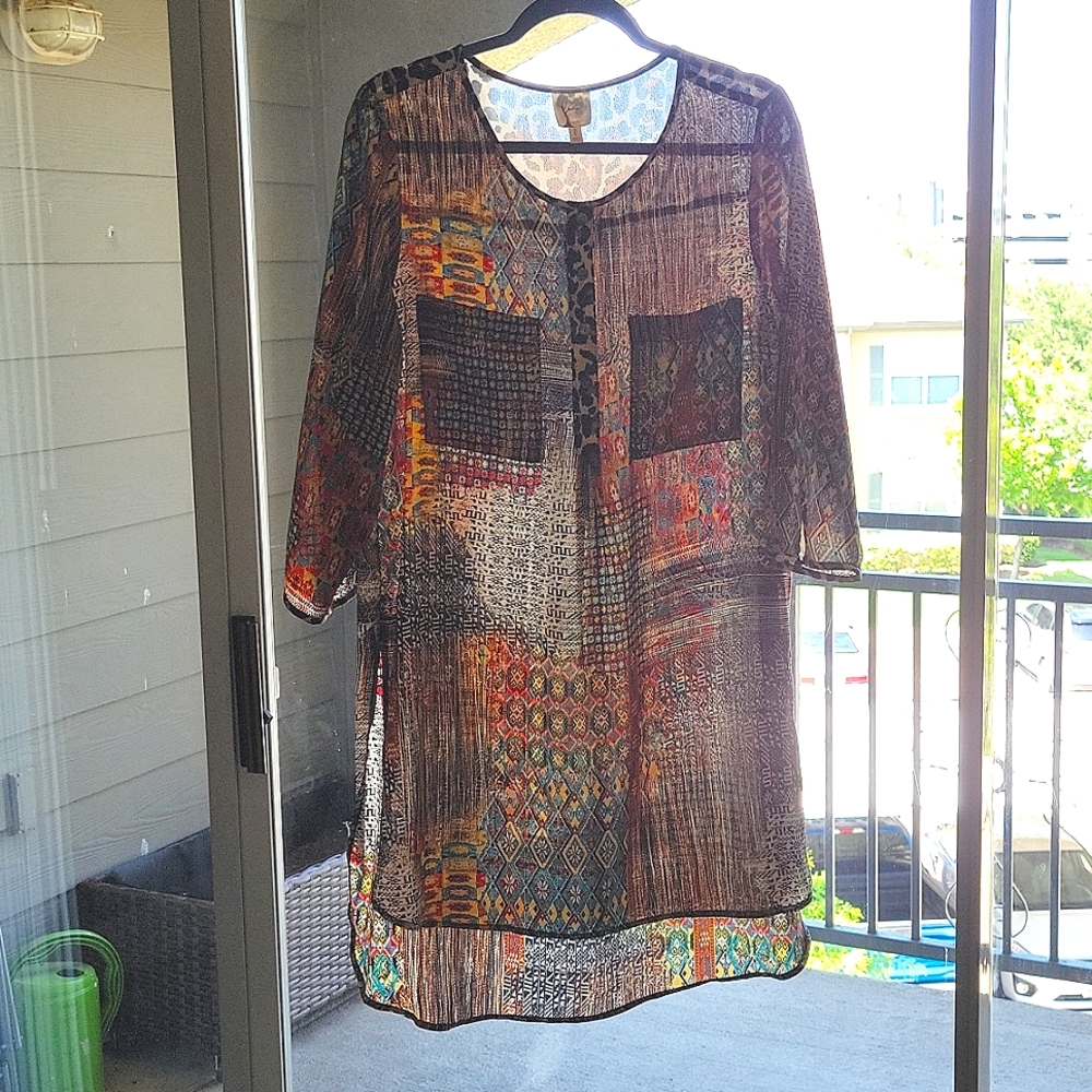Fig and Flower Anthropologie Tunic